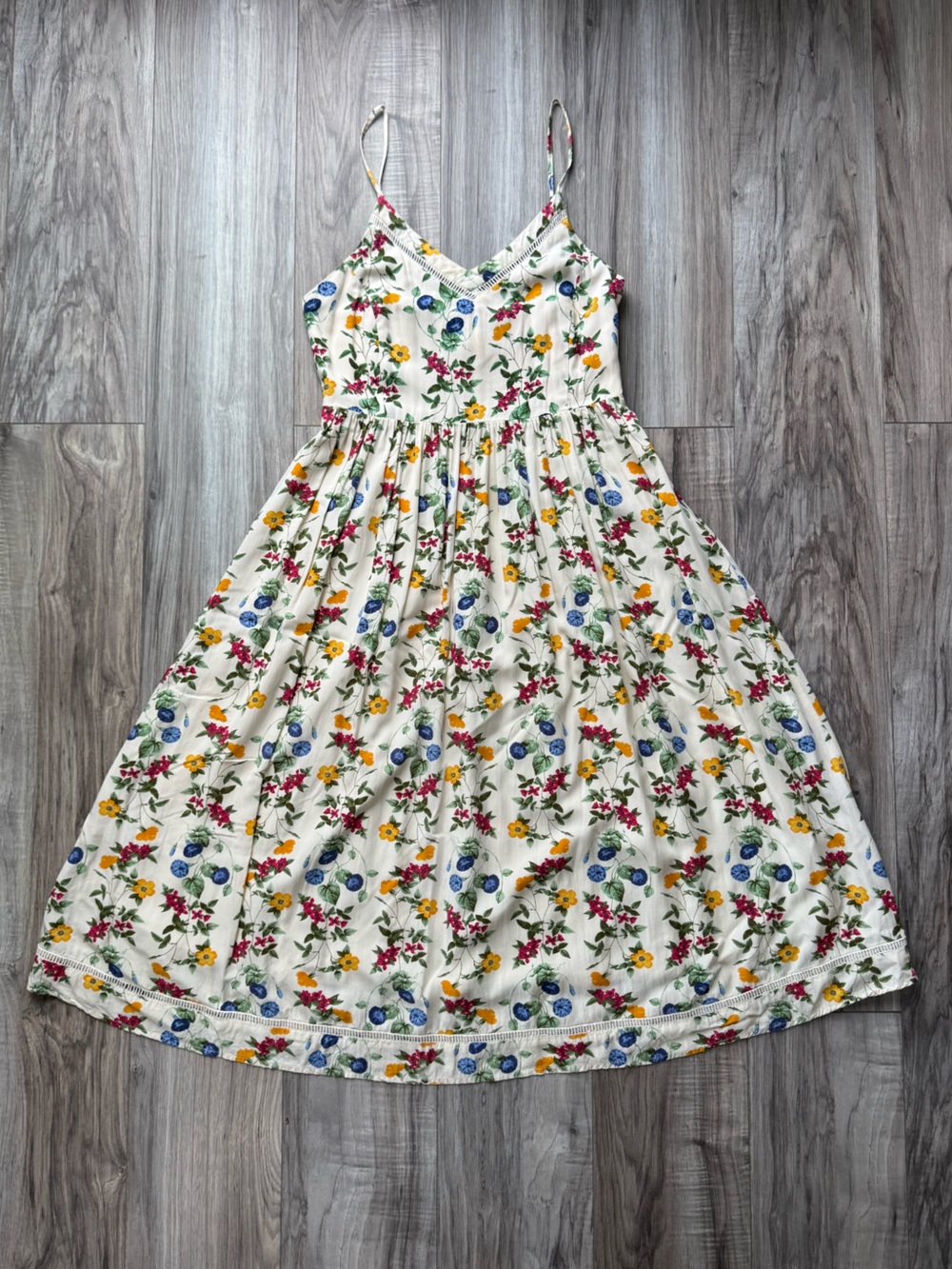 Old Navy Cream Floral Sundress